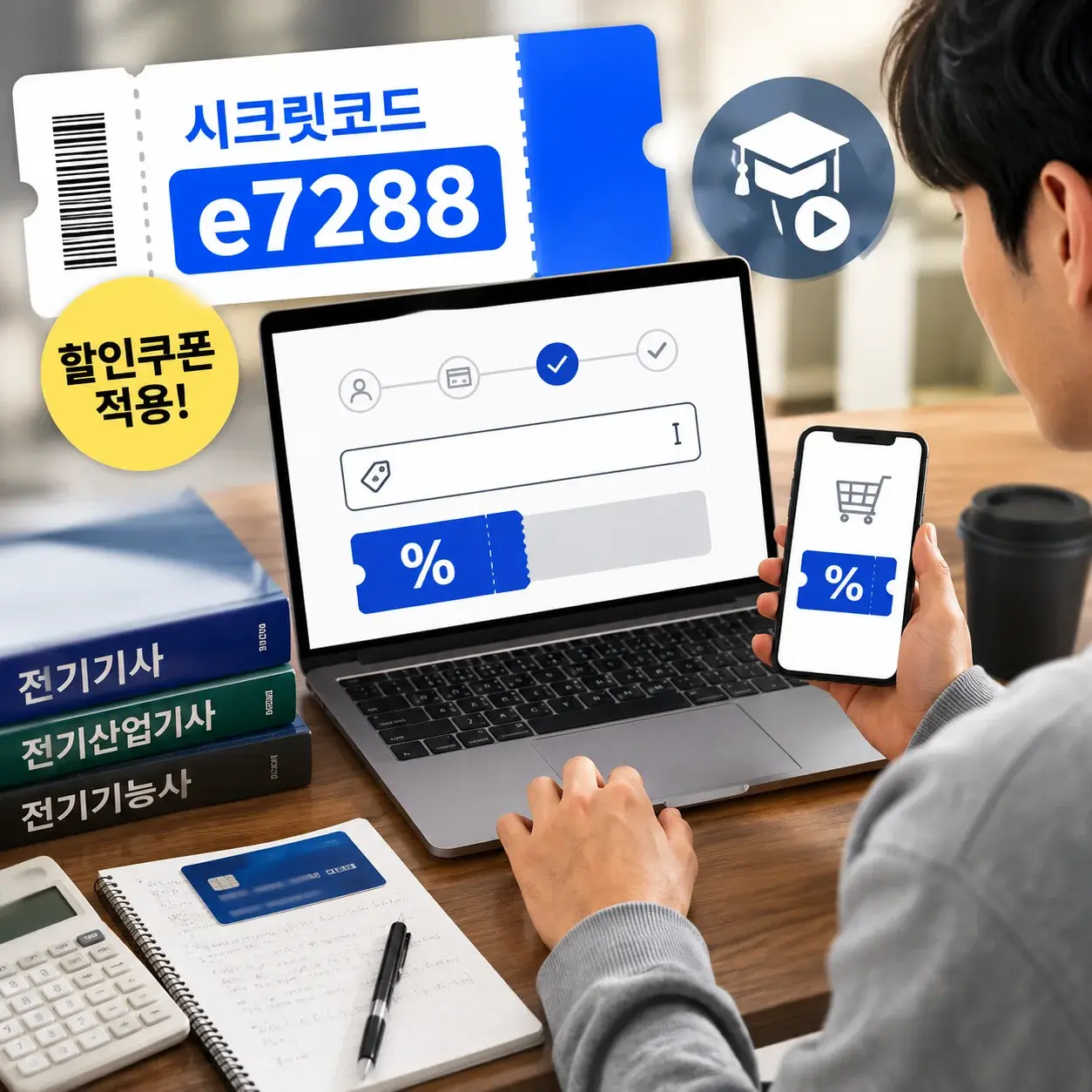 엔지니어랩 시크릿코드 e7288 사용법, 신규·기존 회원 할인쿠폰 받는 방법 대표 이미지