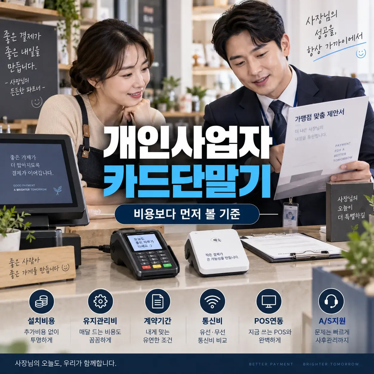개인사업자 카드단말기 비용보다 먼저 볼 기준 대표 이미지